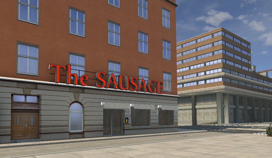 The Sausage, Financial Plaza